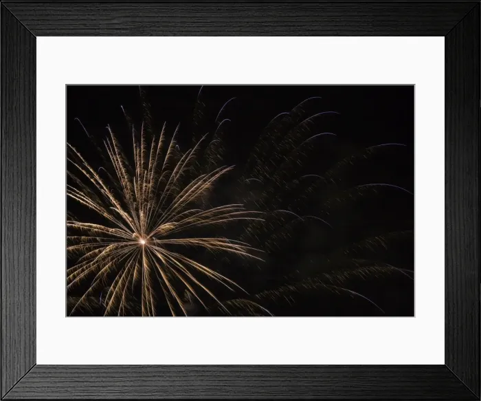 Framed Print : Fireworks, Laval, Quebec, Canada Framed Print : Fireworks, Laval, Quebec, Canada