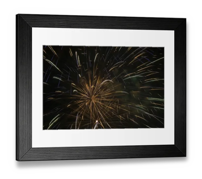 Framed Print : Fireworks, Laval, Quebec, Canada Framed Print : Fireworks, Laval, Quebec, Canada