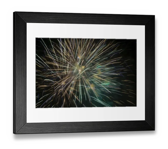 Framed Print : Fireworks, Laval, Quebec, Canada Framed Print : Fireworks, Laval, Quebec, Canada