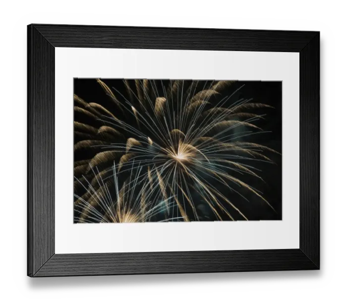 Framed Print : Fireworks, Laval, Quebec, Canada Framed Print : Fireworks, Laval, Quebec, Canada