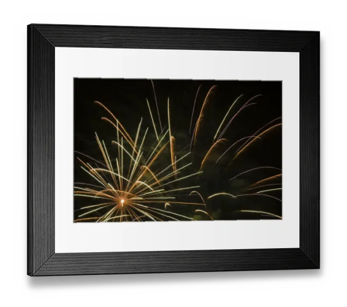 Framed Print : Fireworks, Laval, Quebec, Canada Framed Print : Fireworks, Laval, Quebec, Canada