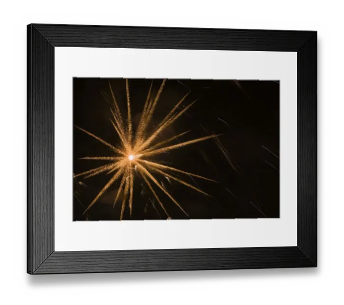 Framed Print : Fireworks, Laval, Quebec, Canada Framed Print : Fireworks, Laval, Quebec, Canada