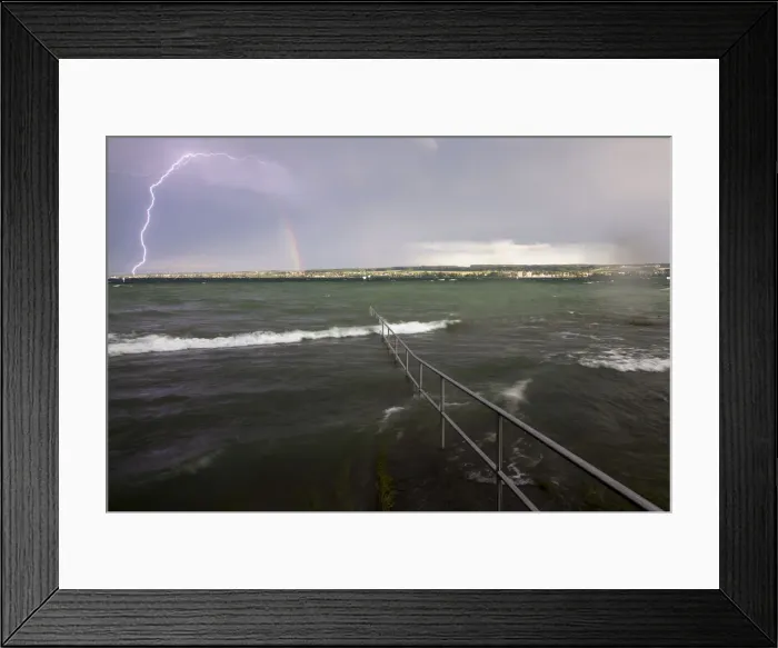Framed Print : Thunderstorm and evening light on Lake Constance, Lake Constance, Baden-Wurttemberg, Germany Framed Print : Thunderstorm and evening light on Lake Constance, Lake Constance, Baden-Wurttemberg, Germany