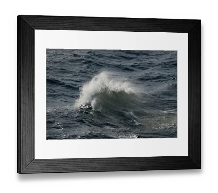 Framed Print : Wave with spray, on the high seas, Baltic Sea, Germany Framed Print : Wave with spray, on the high seas, Baltic Sea, Germany