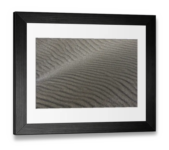Framed Print : Sand patterns, Denmark Framed Print : Sand patterns, Denmark