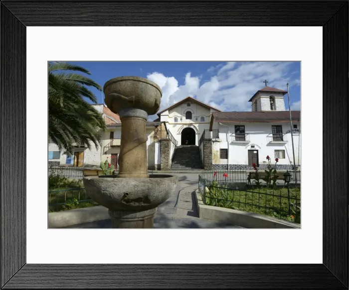 Framed Print : Fountain, Carmen Pampa, Yungas, Department of La Paz, Bolivia Framed Print : Fountain, Carmen Pampa, Yungas, Department of La Paz, Bolivia