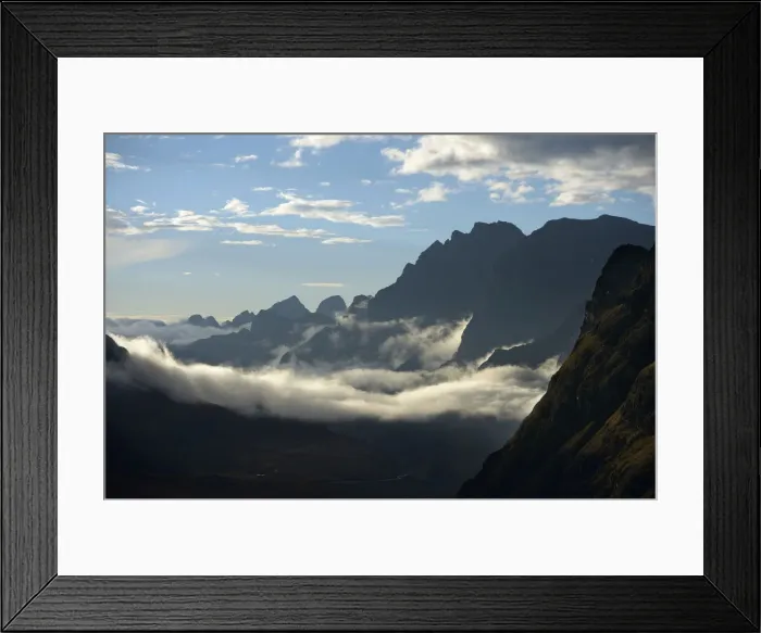Framed Print : Early morning in the Andes, Yungas, Department of La Paz, Bolivia Framed Print : Early morning in the Andes, Yungas, Department of La Paz, Bolivia