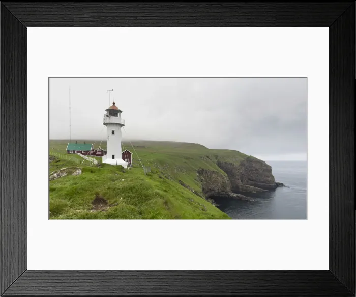 Framed Print : Lighthouse and cliffs, Akraberg, the southernmost point of Suouroy, Faroe Islands, Denmark Framed Print : Lighthouse and cliffs, Akraberg, the southernmost point of Suouroy, Faroe Islands, Denmark