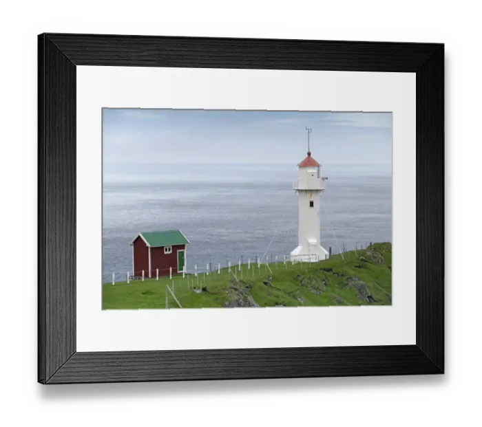 Framed Print : Lighthouse, Akraberg, the southernmost point of Suouroy, Faroe Islands, Denmark Framed Print : Lighthouse, Akraberg, the southernmost point of Suouroy, Faroe Islands, Denmark