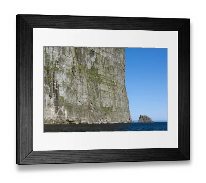 Framed Print : Cliffs and sea, rock formation off the beach, Fugloy, Norooyar, Faroe Islands, Denmark Framed Print : Cliffs and sea, rock formation off the beach, Fugloy, Norooyar, Faroe Islands, Denmark