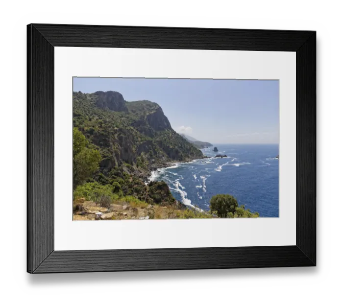 Framed Print : Antiochia ad Cragum, Gazipasa, Antalya province, Turkish Riviera, Turkey