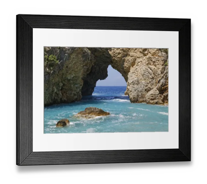 Framed Print : Natural arch, coast in Antiochia ad Cragum, Turkish Riviera, Gazipasa, Antalya Province, Turkey Framed Print : Natural arch, coast in Antiochia ad Cragum, Turkish Riviera, Gazipasa, Antalya Province, Turkey