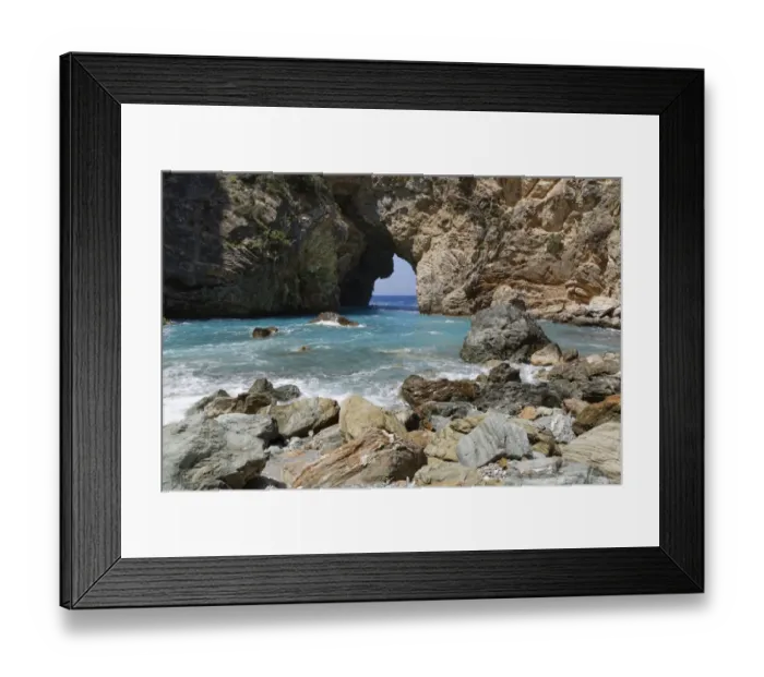 Framed Print : Natural arch, coast in Antiochia ad Cragum, Turkish Riviera, Gazipasa, Antalya Province, Turkey Framed Print : Natural arch, coast in Antiochia ad Cragum, Turkish Riviera, Gazipasa, Antalya Province, Turkey