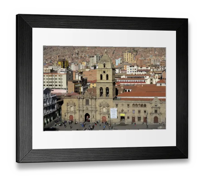 Framed Print : Church of St Francis, Iglesia de San Francisco, La Paz, Bolivia Framed Print : Church of St Francis, Iglesia de San Francisco, La Paz, Bolivia