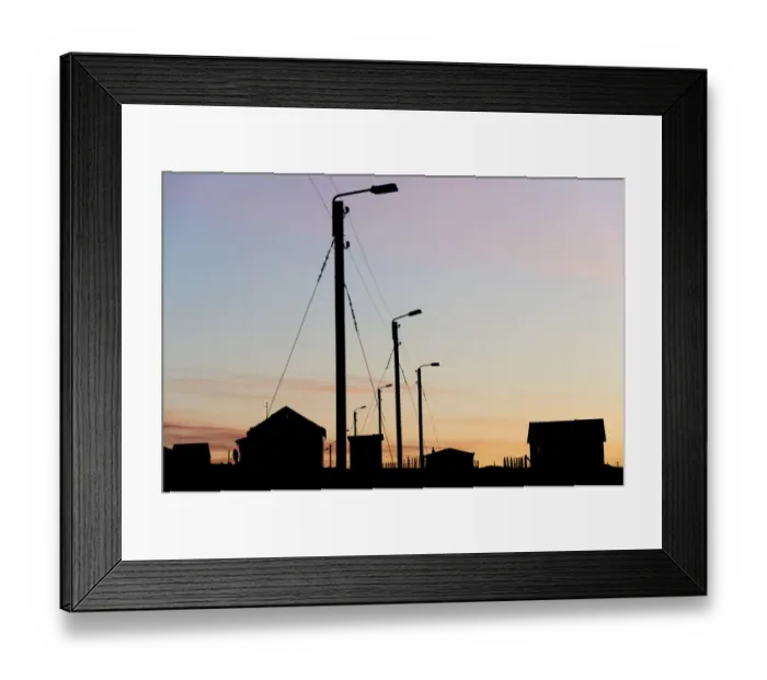 Framed Print : Houses and power poles, Vioareioi, Viooy, Faroe Islands, Denmark Framed Print : Houses and power poles, Vioareioi, Viooy, Faroe Islands, Denmark