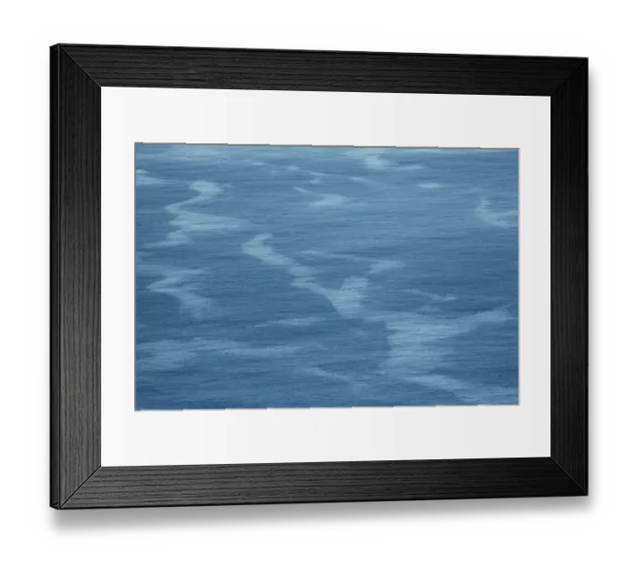 Framed Print : Structures on the sea surface, Faroe Islands, Denmark Framed Print : Structures on the sea surface, Faroe Islands, Denmark