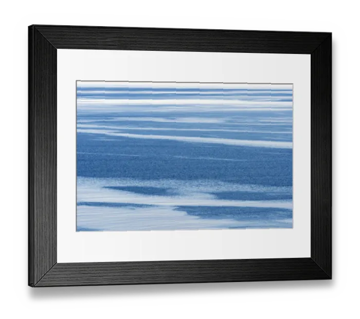 Framed Print : Structures on the sea surface, Faroe Islands, Denmark Framed Print : Structures on the sea surface, Faroe Islands, Denmark