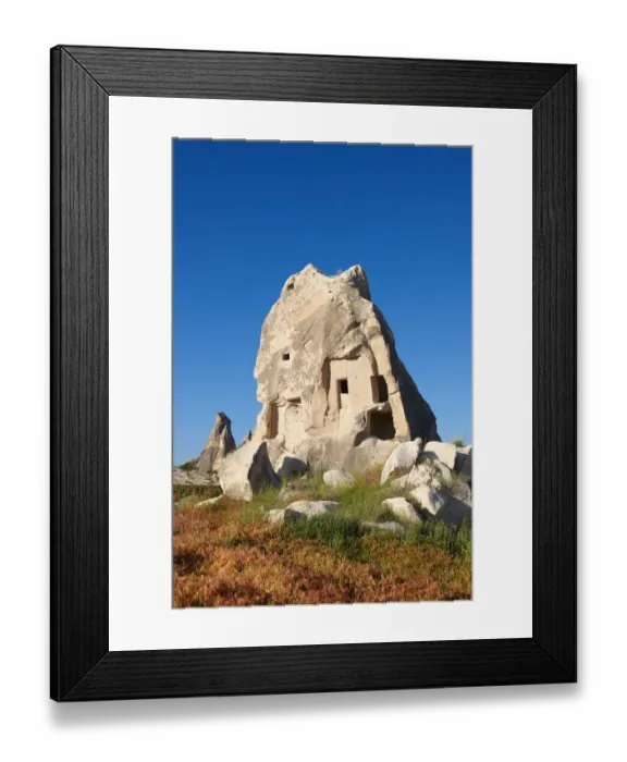 Framed Print : Fairy Chimney rock house built in volcanic tuft rock, Love Valley, Goreme National Park, Cappadocia, Nevsehir Province, Central Anatolia Region, Turkey Framed Print : Fairy Chimney rock house built in volcanic tuft rock, Love Valley, Goreme National Park, Cappadocia, Nevsehir Province, Central Anatolia Region, Turkey