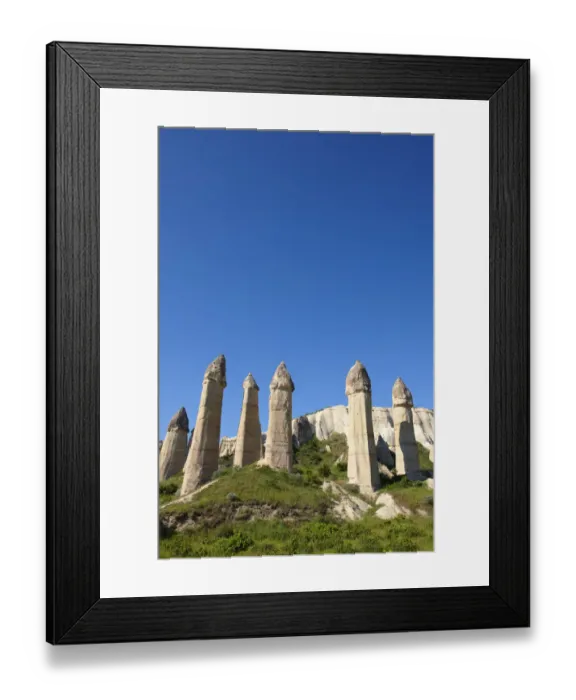 Framed Print : Fairy Chimney rock formations, Love Valley, Goreme National Park, Cappadocia, Nevsehir Province, Central Anatolia Region, Turkey Framed Print : Fairy Chimney rock formations, Love Valley, Goreme National Park, Cappadocia, Nevsehir Province, Central Anatolia Region, Turkey