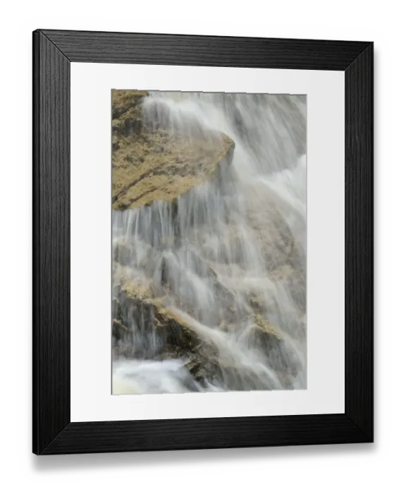 Framed Print : Water cascade, water flowing over rocks in the stream bed of the Ilse River, Ilsenburg, Saxony-Anhalt, Germany Framed Print : Water cascade, water flowing over rocks in the stream bed of the Ilse River, Ilsenburg, Saxony-Anhalt, Germany