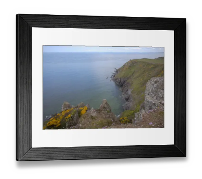 Framed Print : Seashore, Devon, England, United Kingdom Framed Print : Seashore, Devon, England, United Kingdom