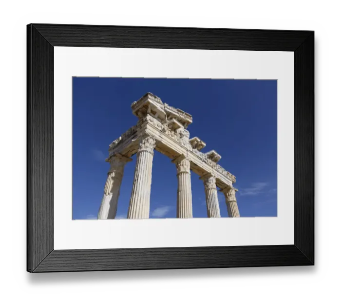 Framed Print : Temple of Apollo, ancient city of Side, Pamphylia, Antalya Province, Turkey Framed Print : Temple of Apollo, ancient city of Side, Pamphylia, Antalya Province, Turkey