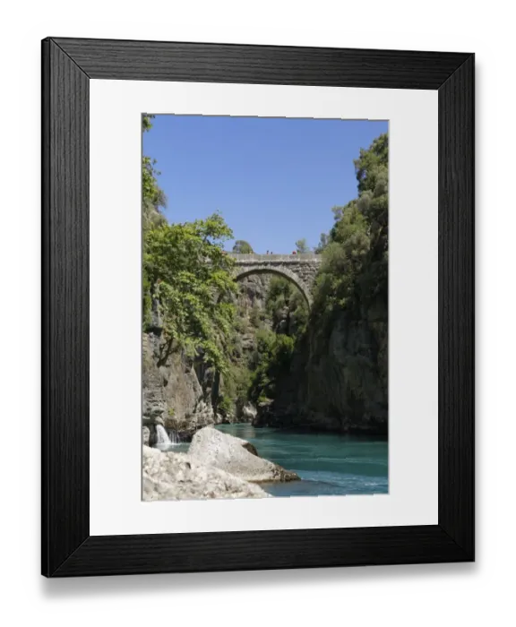 Framed Print : Oluk Koeprue or Eurymedon Bridge, a Roman bridge over the Koepruecay River or Eurymedon River, Koepruelue Canyon National Park, Antalya Province, Turkey Framed Print : Oluk Koeprue or Eurymedon Bridge, a Roman bridge over the Koepruecay River or Eurymedon River, Koepruelue Canyon National Park, Antalya Province, Turkey