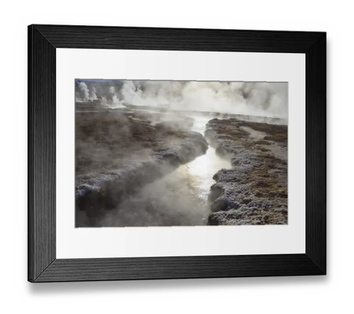 Framed Print : El Tatio, the highest geyser field in the world, Antofagasta, on the edge of the Atacama Desert, Chile Framed Print : El Tatio, the highest geyser field in the world, Antofagasta, on the edge of the Atacama Desert, Chile