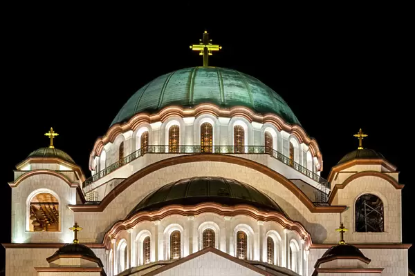 Church of Saint Sava, New Belgrade, Belgrade, Serbia