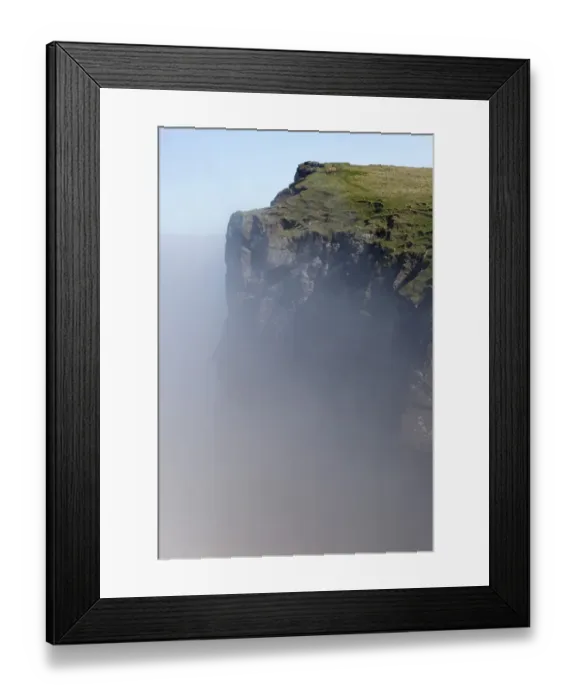 Framed Print : Clouds on the cliffs, Mykines, Utoyggjar, Faroe Islands, Denmark Framed Print : Clouds on the cliffs, Mykines, Utoyggjar, Faroe Islands, Denmark