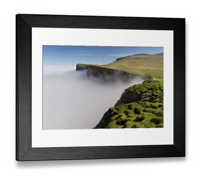 Framed Print : Clouds on the cliffs, Mykines, Utoyggjar, Faroe Islands, Denmark Framed Print : Clouds on the cliffs, Mykines, Utoyggjar, Faroe Islands, Denmark