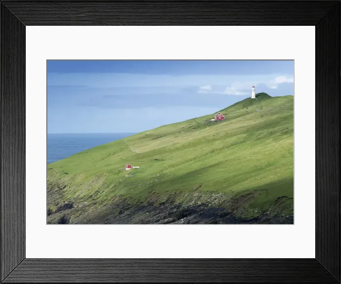 Framed Print : Lighthouse on the Mykinesholmur, Mykines, Utoyggjar, Faroe Islands, Denmark Framed Print : Lighthouse on the Mykinesholmur, Mykines, Utoyggjar, Faroe Islands, Denmark