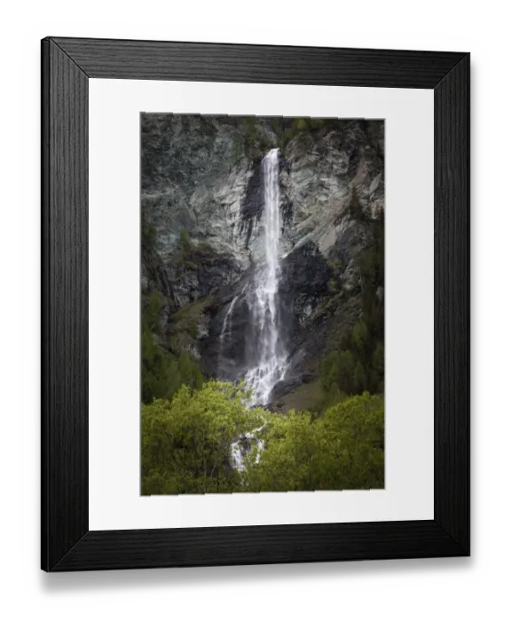 Framed Print : Waterfall at the Grossglockner, at Heiligenblut, Carinthia, Austria Framed Print : Waterfall at the Grossglockner, at Heiligenblut, Carinthia, Austria