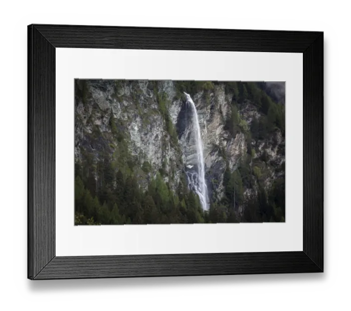 Framed Print : Waterfall at the Grossglockner, at Heiligenblut, Carinthia, Austria Framed Print : Waterfall at the Grossglockner, at Heiligenblut, Carinthia, Austria