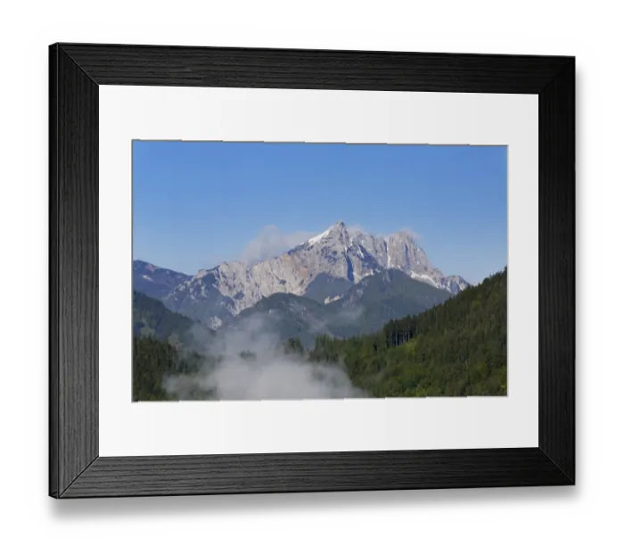 Framed Print : Koschuta massif with Koschutnikturm mountain, Karawanks, Bad Eisenkappel, Carinthia, Austria Framed Print : Koschuta massif with Koschutnikturm mountain, Karawanks, Bad Eisenkappel, Carinthia, Austria