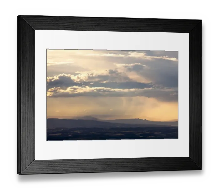 Framed Print : Atmospheric clouds over the Hegau region, from Mt Kaien, Hegau, Baden-Wurttemberg, Germany Framed Print : Atmospheric clouds over the Hegau region, from Mt Kaien, Hegau, Baden-Wurttemberg, Germany