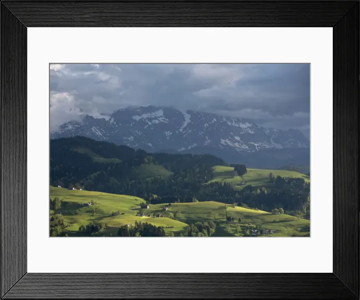 Framed Print : Mt Kaien shrouded in clouds, Rehetobel, Kanton Appenzell Ausserrhoden, Schweiz, Appenzeller Vorland, Kanton Appenzell Ausserrhoden, Switzerland Framed Print : Mt Kaien shrouded in clouds, Rehetobel, Kanton Appenzell Ausserrhoden, Schweiz, Appenzeller Vorland, Kanton Appenzell Ausserrhoden, Switzerland