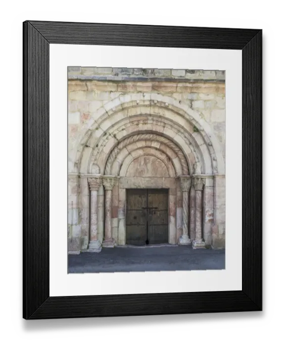 Framed Print : Church of Saint-Jacques, Villefranche-de-Conflent, Languedoc-Roussillon, France Framed Print : Church of Saint-Jacques, Villefranche-de-Conflent, Languedoc-Roussillon, France
