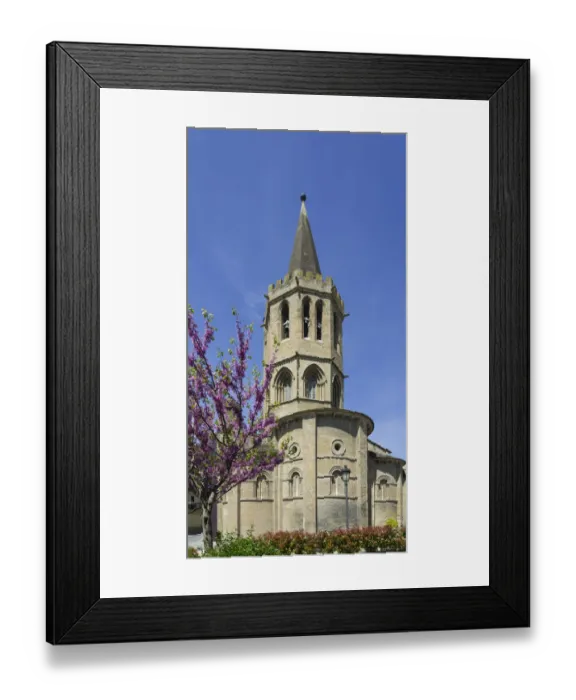 Framed Print : Parish church of Santa Maria la Real, Sanguesa, Navarre, Spain Framed Print : Parish church of Santa Maria la Real, Sanguesa, Navarre, Spain