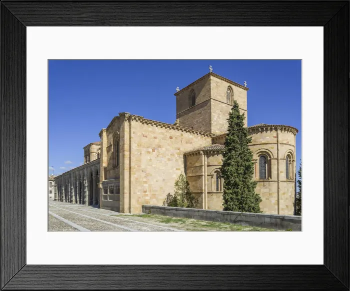 Framed Print : Romanesque Basilica de San Vicente, Avila, Castile and Leon, Spain Framed Print : Romanesque Basilica de San Vicente, Avila, Castile and Leon, Spain