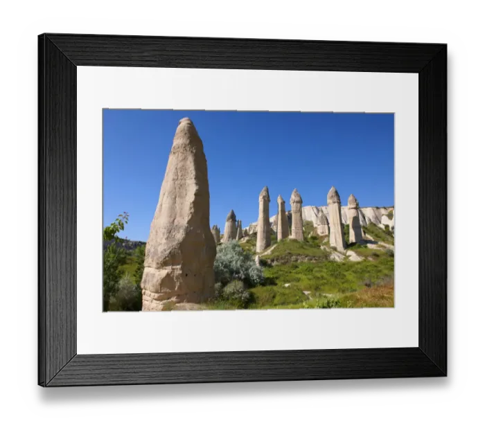 Framed Print : Fairy Chimneys in the Love Valley, Cappadocia, Central Anatolia Region, Turkey Framed Print : Fairy Chimneys in the Love Valley, Cappadocia, Central Anatolia Region, Turkey