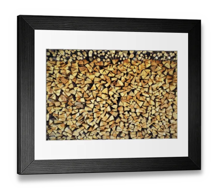 Framed Print : Stacked logs, Hiltpoltstein, Upper Franconia, Bavaria, Germany Framed Print : Stacked logs, Hiltpoltstein, Upper Franconia, Bavaria, Germany