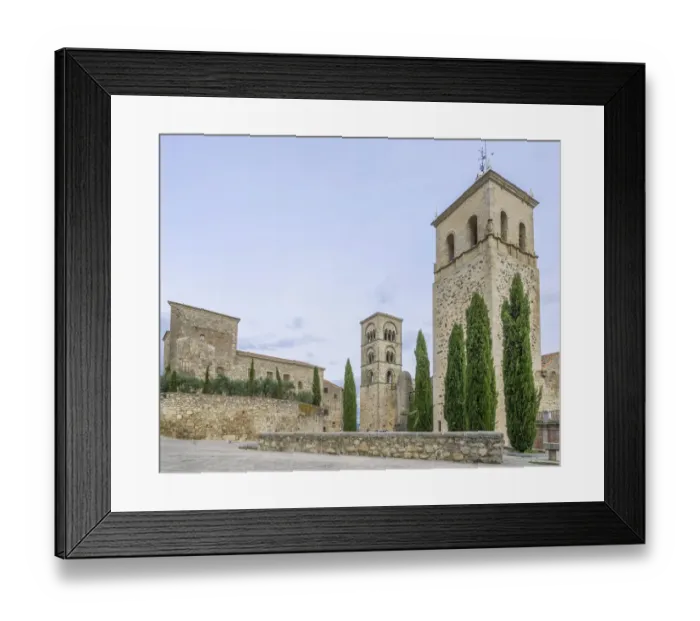 Framed Print : Church of Santa Maria, Trujillo, Extremadura, Spain Framed Print : Church of Santa Maria, Trujillo, Extremadura, Spain