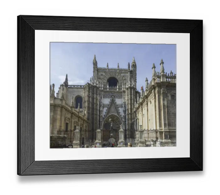 Framed Print : Side portal of Santa Maria de la Sede, Seville Cathedral, Seville, Seville province, Andalucia, Spain Framed Print : Side portal of Santa Maria de la Sede, Seville Cathedral, Seville, Seville province, Andalucia, Spain