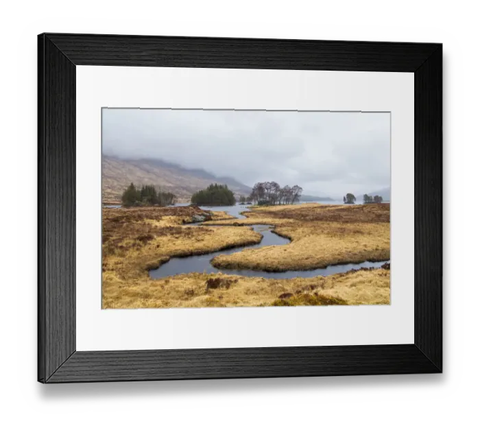 Framed Print : River Ossian, Corrour, Highlands, Scotland, United Kingdom Framed Print : River Ossian, Corrour, Highlands, Scotland, United Kingdom