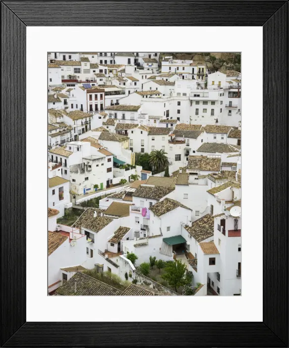 Framed Print : The old town, partly built into rocks, Setenil de las Bodegas, Andalucia, Spain Framed Print : The old town, partly built into rocks, Setenil de las Bodegas, Andalucia, Spain