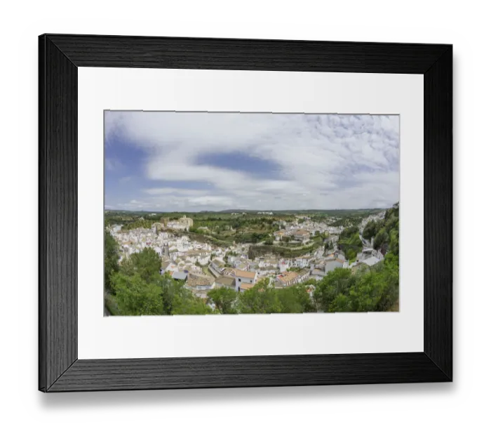Framed Print : The old town, partly built into rocks, Setenil de las Bodegas, Andalucia, Spain Framed Print : The old town, partly built into rocks, Setenil de las Bodegas, Andalucia, Spain
