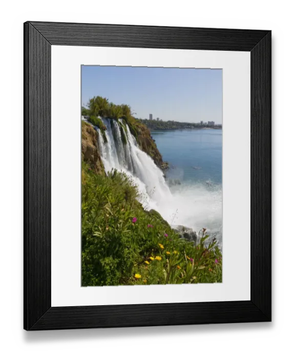 Framed Print : Lower Dueden Waterfall, Lara, Antalya, Antalya Province, Turkey Framed Print : Lower Dueden Waterfall, Lara, Antalya, Antalya Province, Turkey