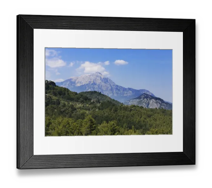 Framed Print : Mt. Tahtali Dagi, Olimpos Beydaglari National Park, Kemer, Lycia, Province of Antalya, Turkey Framed Print : Mt. Tahtali Dagi, Olimpos Beydaglari National Park, Kemer, Lycia, Province of Antalya, Turkey