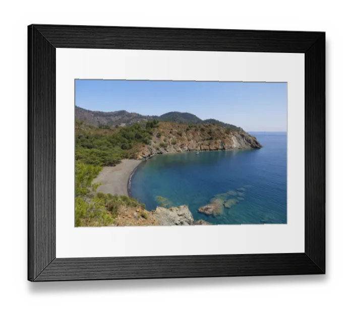 Framed Print : Lycian Coast, Olimpos Beydaglari National Park, Cirali, Lycia, Province of Antalya, Turkey Framed Print : Lycian Coast, Olimpos Beydaglari National Park, Cirali, Lycia, Province of Antalya, Turkey